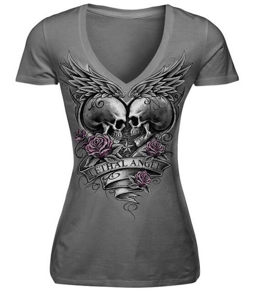 Sexy Heart Shape Skull