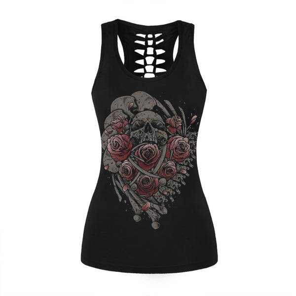 Flower Skull