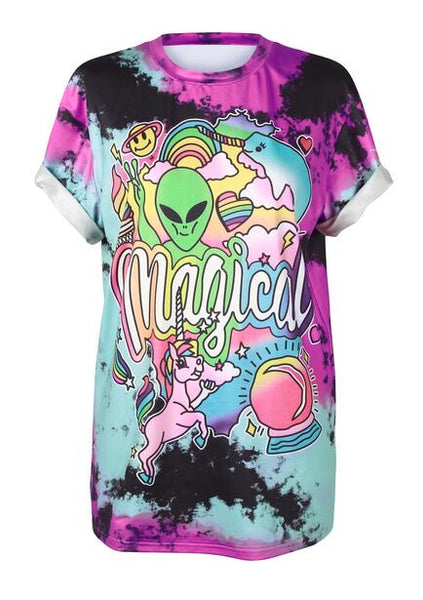 Alien T Shirt O-Neck