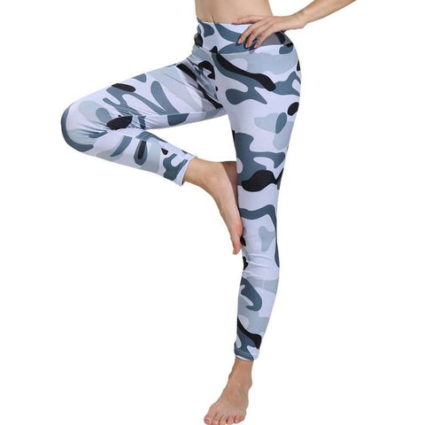 Plus Size Camo Yoga Pants Leggings Camouflage