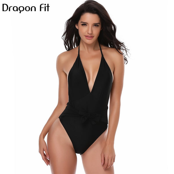 Sexy Bow-Knot Bandage One pieces Swimwear