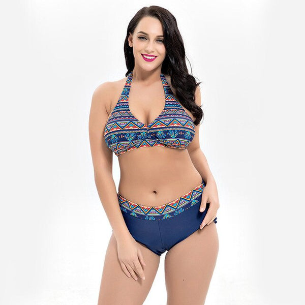 Sexy Bandage African Print Plus Size