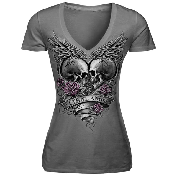 Heart Shape Angel Wing