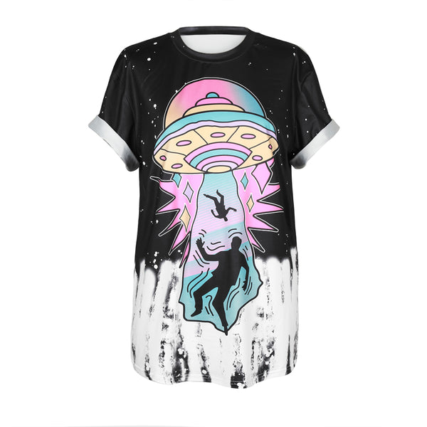 T Shirt O-Neck Shirts Punk