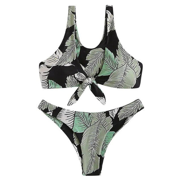 Two Pieces Bandage Swimwear