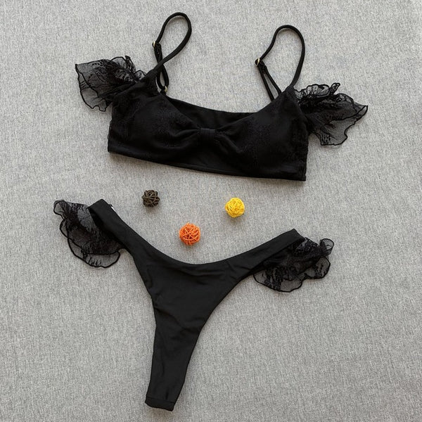 Sexy Solid Swimming sets