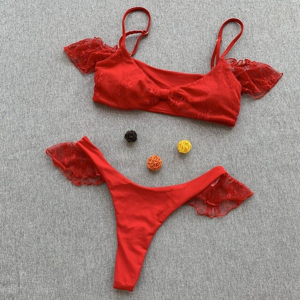 Sexy Solid Swimming sets